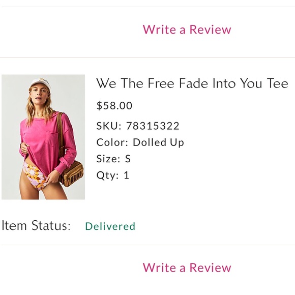2 Free People Fade Into You Tee - Picture 8 of 8